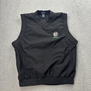 North Dakota Fighting Sioux Pullover Vest Black Size Small UND College